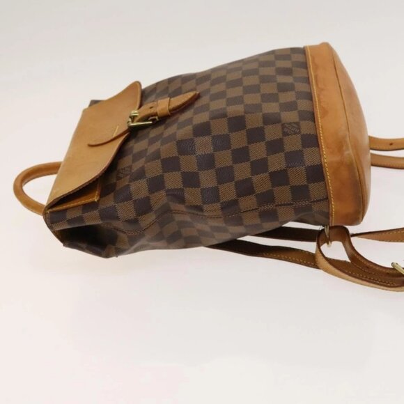 LOUIS VUITTON Damier Ebene Arlucan Backpack N99038 LV Auth BA3508 - Picture 6 of 16